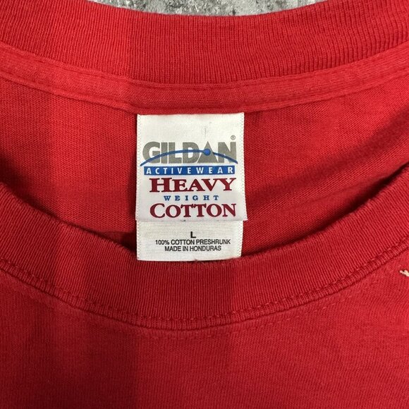 Vintage Detroit Red Wings 2002 Stanley Cup Champions T Shirt Hanes Tag Size L - Picture 4 of 6